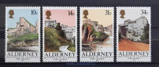 Alderney ** 28/31 vojenská historie, pevnosti