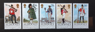 Alderney ** 23/27, vojáci, uniformy
