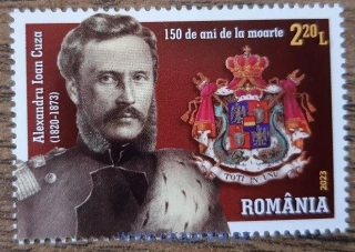 RUMUNSKO ** A.I. Cuza, 150 výročí úmrtí, r. 2023
