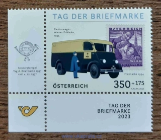 RAKOUSKO ** 3721,Den známky, r.2023