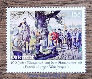 RAKOUSKO ** "Frankenburger Würfelspiel", 400. výročí, R. 2025